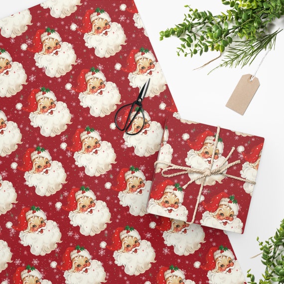 Lot De 144 étiquettes Cadeau Vintage + Coupe - Thème Noël - Tis The Season