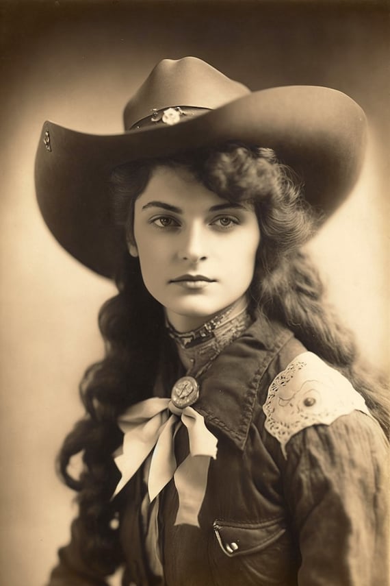 Fotografia occidental antigua Impresion de descarga digital Fotografia de vaqueros vintage Vaquera occidental Decoracion occidental Etsy Espana
