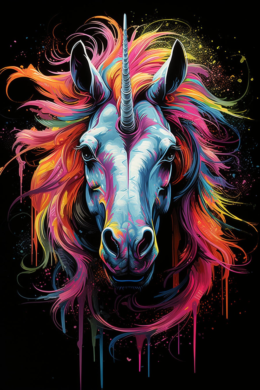 Fantasy Unicorn Digital Download Print | Unicorn Art | Unicorn Fantasy ...
