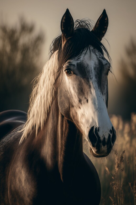 Appaloosa Horse Digital Download Print | Horse Photography | Horse Lover  Gift Ideas | Western Home Decor