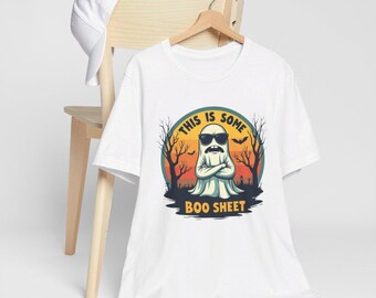 Funny Ghost SVG | Halloween Graphic Tee Design (Digital Download)