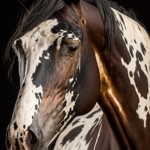 Impression téléchargement numérique Appaloosa Horse | Photographie de cheval | Idées cadeaux pour amateurs de chevaux | Décoration d&#39;intérieur occidentale