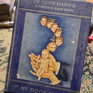Books Supporting Children In Need, Vintage Book, 1951 Parents Guide Book, Antique Books, Bookworm Gifts, Book Lover Gifts