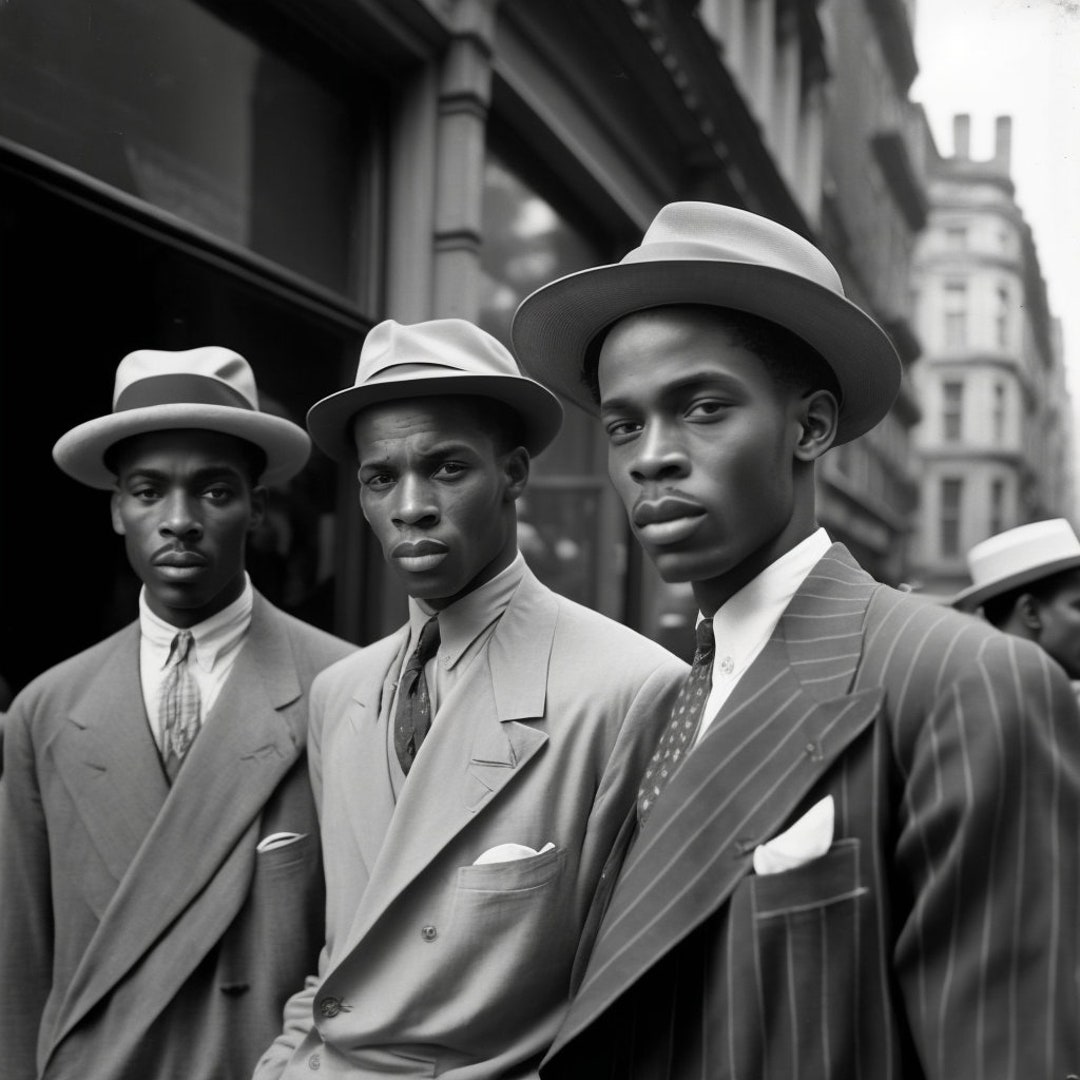 Black History Month Old Photo Digital Download Print African American