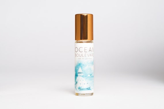 Jasmine Ocean Beach Blend Roll-on Perfume Oil With Bergamot -  Canada