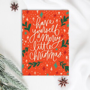 Set of Illustrated Christmas Cards: Bearing Gifts { Fashion Set of Illustrated Christmas Cards: Bearing Gifts { Fashion