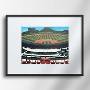 Wrigley Field Print