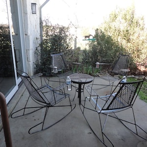 Hand Made 3 pc Rocking Chair Set