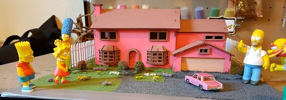 Die Simpsons Haus Etsy
