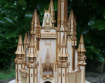 Disney Inspired Princess Palace Castle 3mm Ply wood Kit