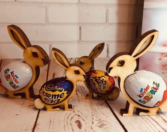 Easter Bunny Kinder Suprise Cream egg holder