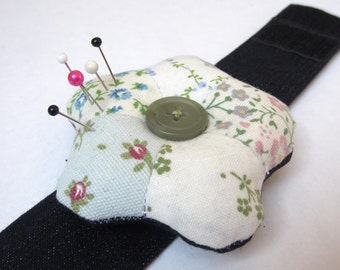 Wrist Pin Cushion Sewing Pattern Pdf - Cuff Pincushion to make