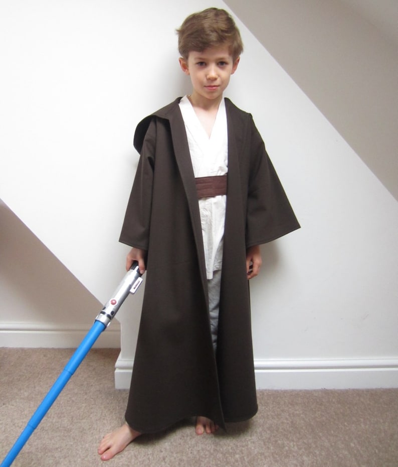 Jedi Robe Star Wars Cloak Luke Skywalker Costume Sewing Etsy