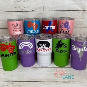 Custom Kid Tumbler, Toddler Cup, Stainless Steel, Birthday Gift, Custom Kid Cup, Baby Birthday Gift, Stocking Stuffer, Personalized Tumbler