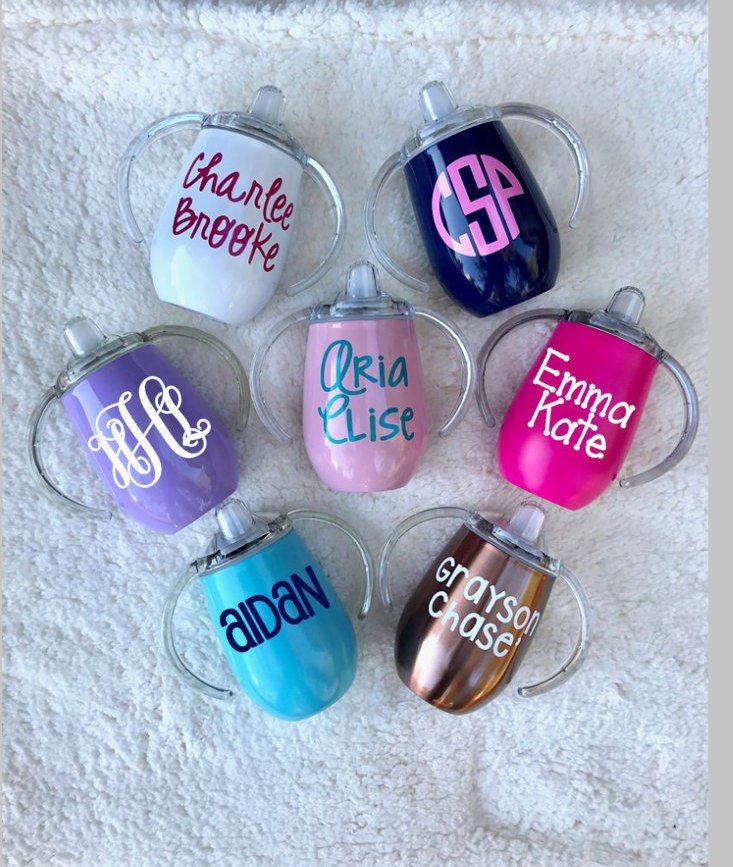 Personalized Sippy Cups