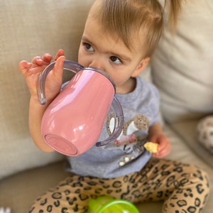 Custom Easter Bunny Sippy Cup, Stainless Steel Toddler Cup, Birthday Gift, Training Cup, Personalized Sippy, Easter Basket, Toddler Gift, image 6