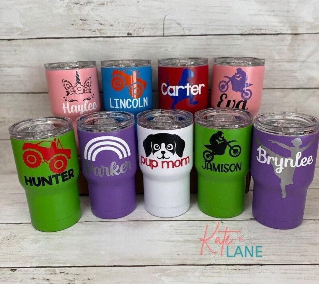 ANY ANIMAL 14oz Kid Tumbler Personalized / Toddler Cup / Stainless