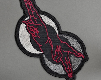 As Above, So Below, Baphomet - Iron On Embroidered Patch