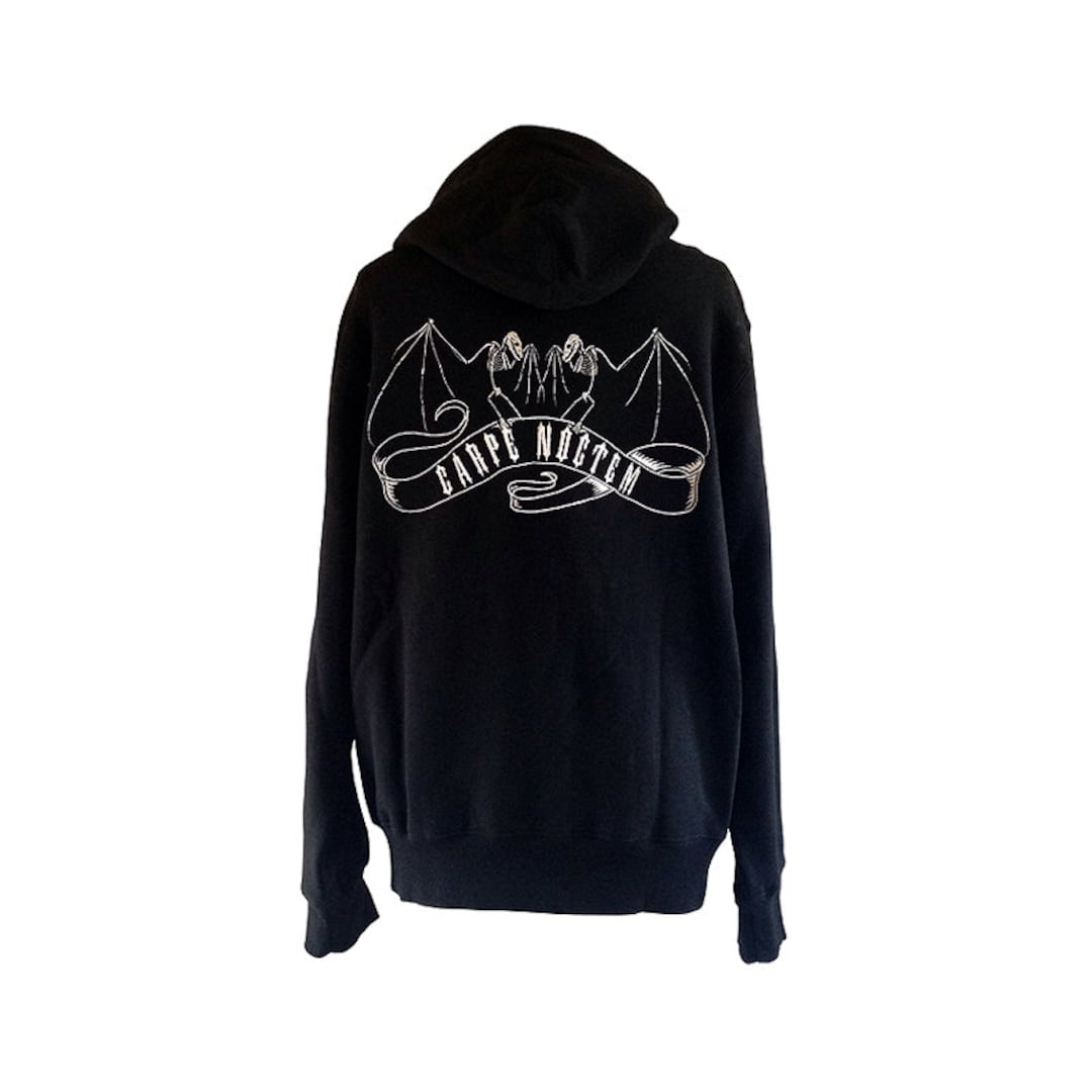 Carpe Noctem Hoodie - Etsy Israel
