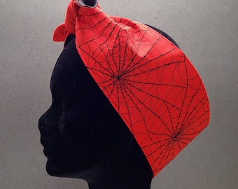 Spiderweb Rockabilly Headband