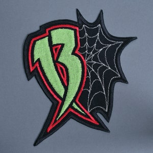 Number 13 - Iron On Embroidered Patch