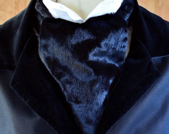 Faux Pony Skin Cravat