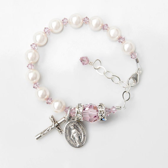 rosary for baby girl baptism
