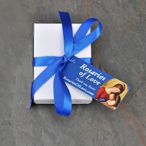 Comes in a nice gift box with ribbon and my gift tag