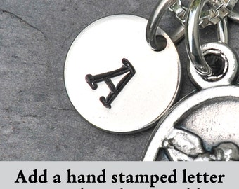 Add one additional letter or number stamp to any necklace or bangle.