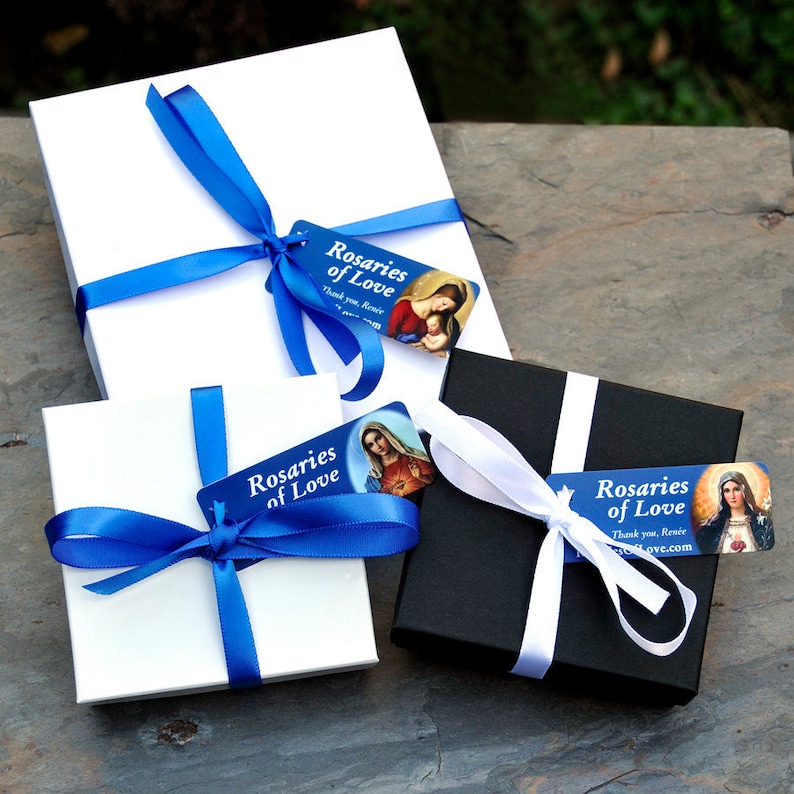 Baptism Gift for Baby Boy Crystal Rosary Bracelet Etsy