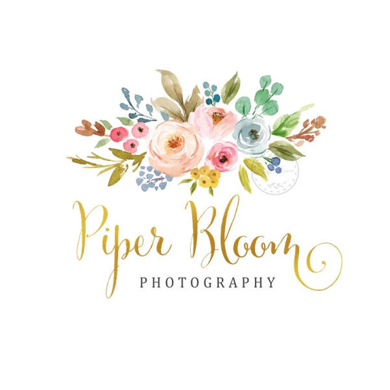 Elegant 10 Card Flower Logo