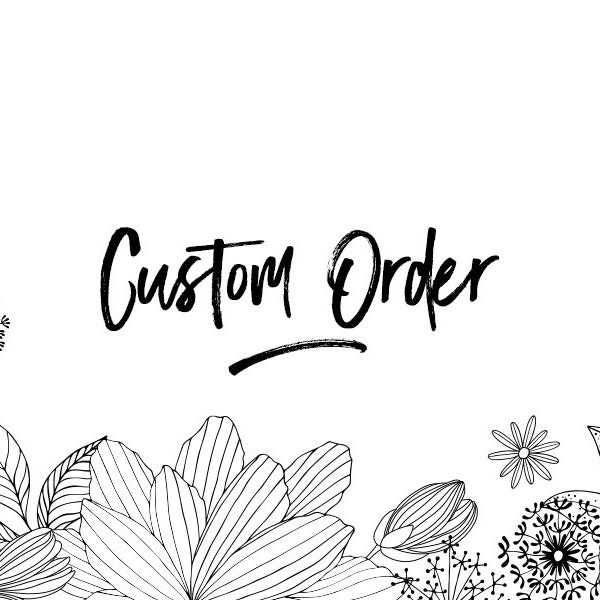 Special Order reserved for STEFANIA.