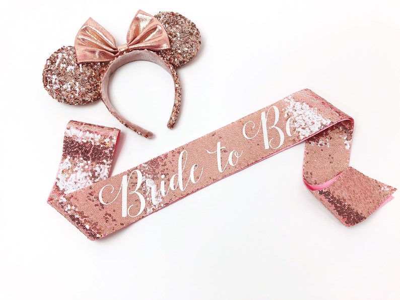 Disney Bachelorette sash Disney Bride 