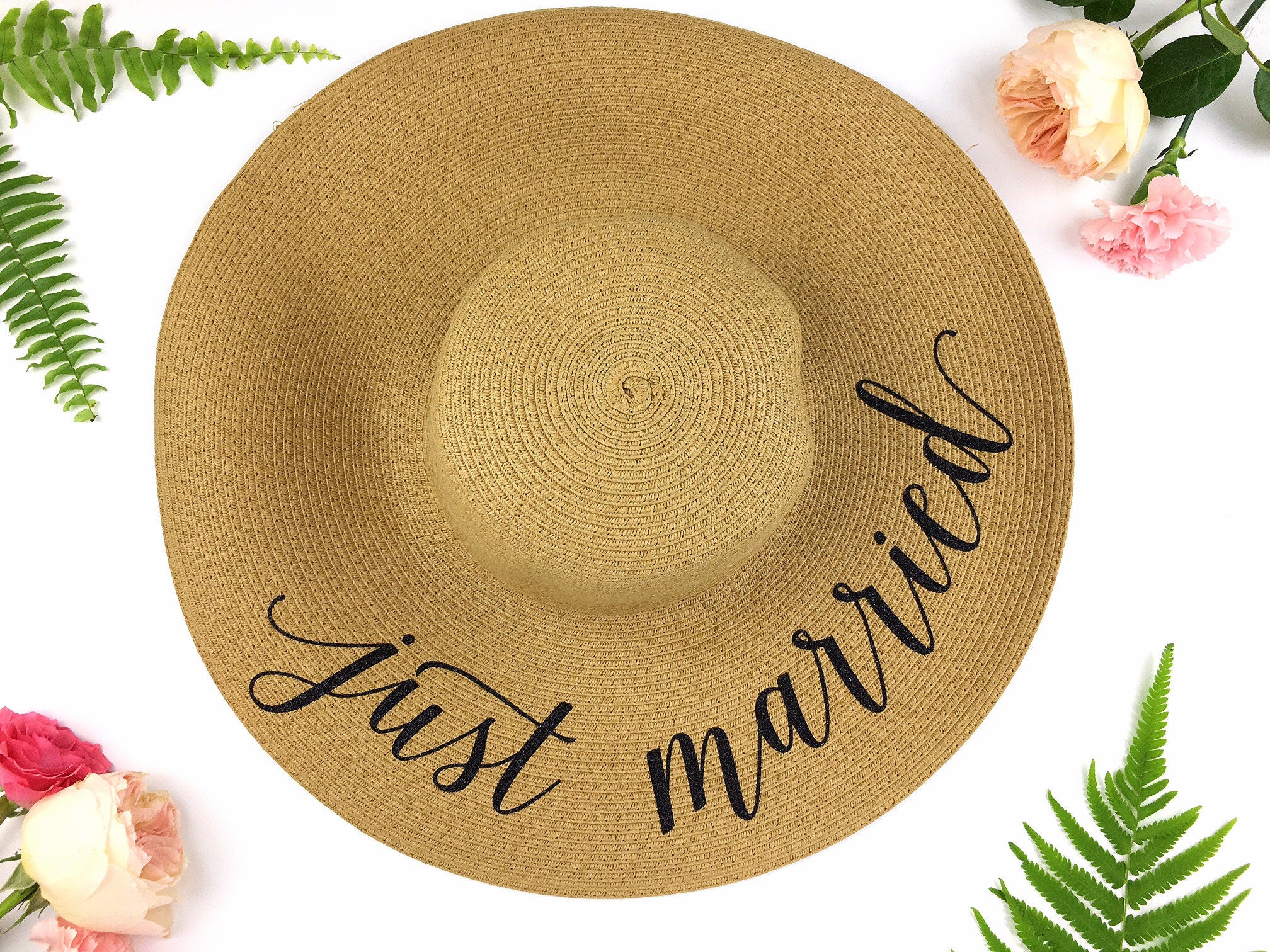 Floppy Sun Hat - Sequin Sun Hat - Bride Hat - Beach Hat 