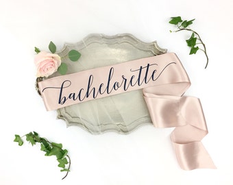 Bachelorette sash - Bachelorette party Sash - bride to be sash - miss to mrs sash - future mrs sash - personalized sash - party accessory