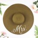 THE SUNS SHINE Sequin Letter Floppy Hat