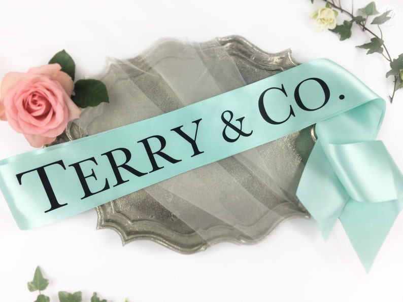 Bride & company sash. Bachelorette Sash. Baby Co. Bachelorette Party Sash. Bachelorette Party Accessory. Bridal Party Sash image 2