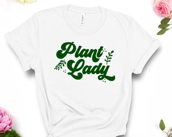 Plant Lady Shirt, Plant Mom Tshirt, Plant Mama Graphic Tee, Vegetarian Tee, Crazy Plant Lady, Plant Lover Gift, Womens Nature Shirt,Gardener