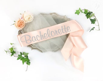 Bachelorette sash - Bachelorette party Sash - bride to be sash - miss to mrs sash - future mrs sash - personalized sash - party accessory
