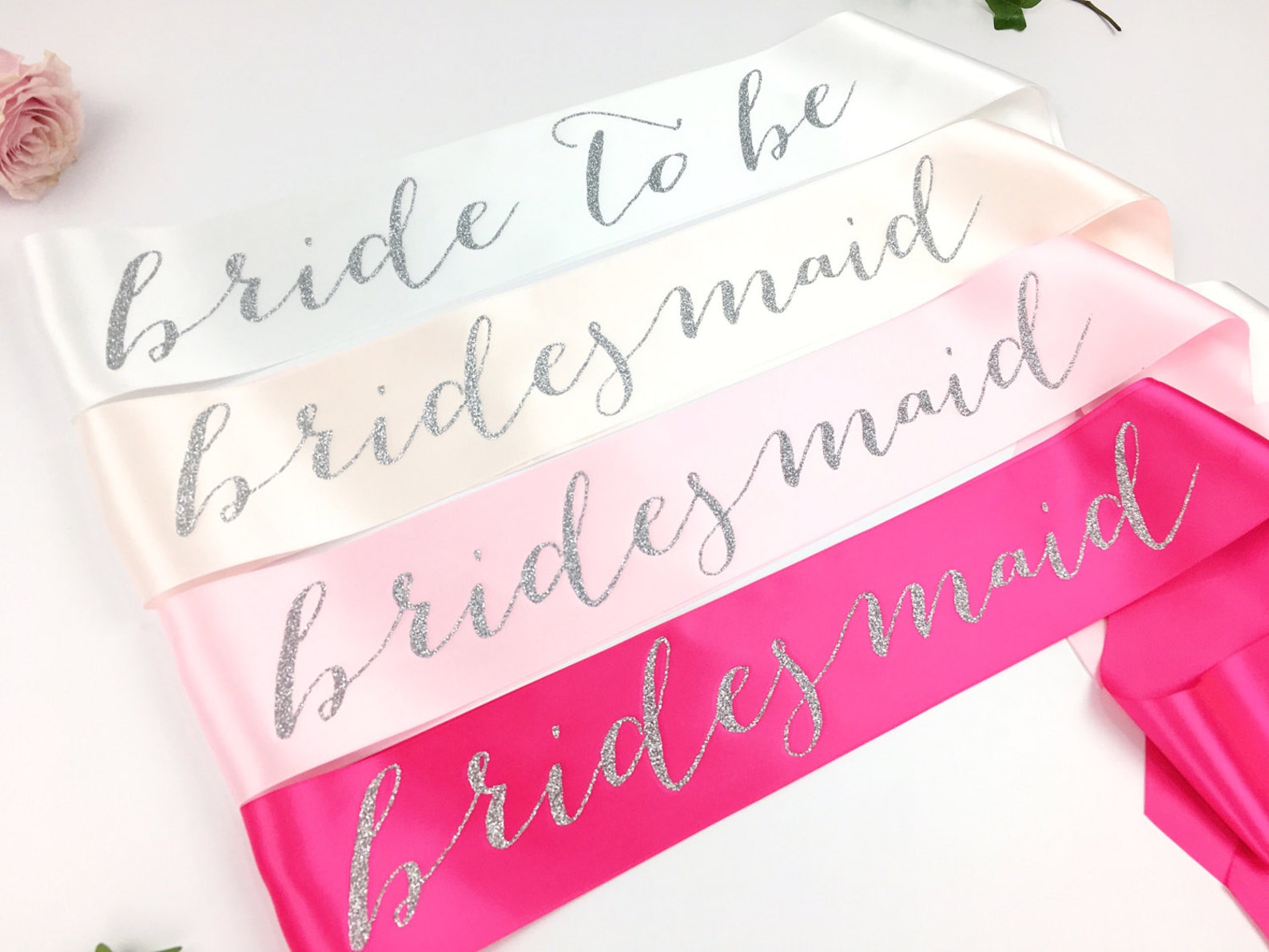 Bride to Be Sash Bridal Party Sash Bridesmaid Sash Etsy