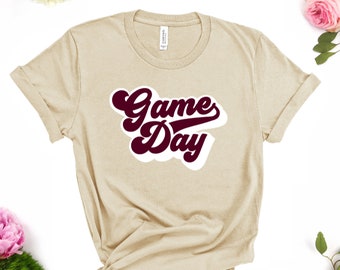 Game day Shirt, Tailgate Shirt, Touch down tee, football tshirt, football game day shirt, football season, womens game day tee, baseball tee