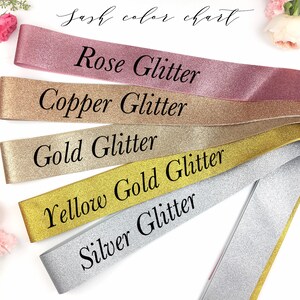 Glitter Bride to Be Sash Bachelorette Sash Bachelorette Party Future ...