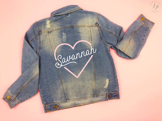 etsy jean jacket