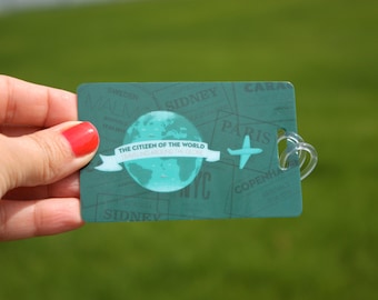Eco Friendly Luggage Tags Colorful 