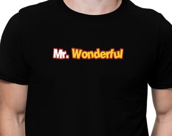 Mr Wonderful Shirt Etsy