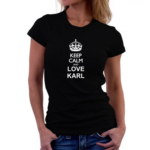 Teeburon Keep Calm and Love Larry Hoodie