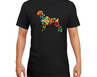 Psychedelic Rottweiler T-shirt