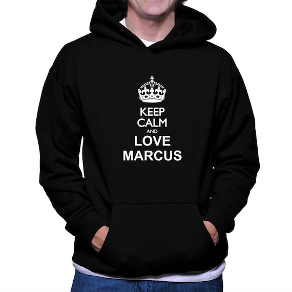 Teeburon Keep Calm and Love Larry Hoodie