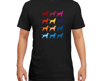 Colorful Labrador T-shirt