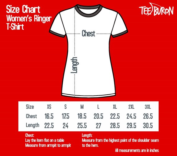 Costa Size Chart